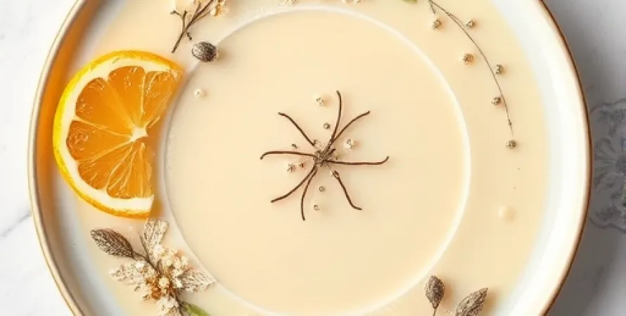 Crème de limon, vanille et lavande