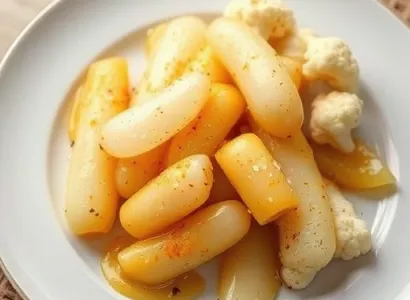 Cornichons d'Orient au navet et chou-fleur