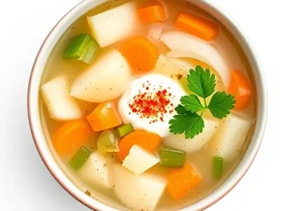 Soupe hongroise aux pommes de terre