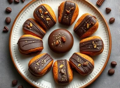 Biscuits au Chocolat et Noix de Pacanes