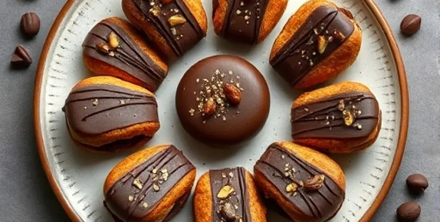 Biscuits au Chocolat et Noix de Pacanes