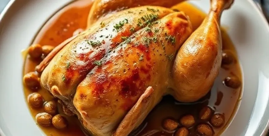 Poulet rôti aux épices