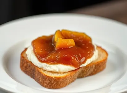 Sandwich de confiture d'adulte