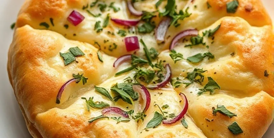 Focaccia aux herbes