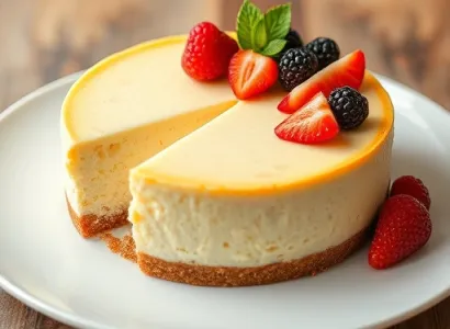 Gâteau fromage aux fruits