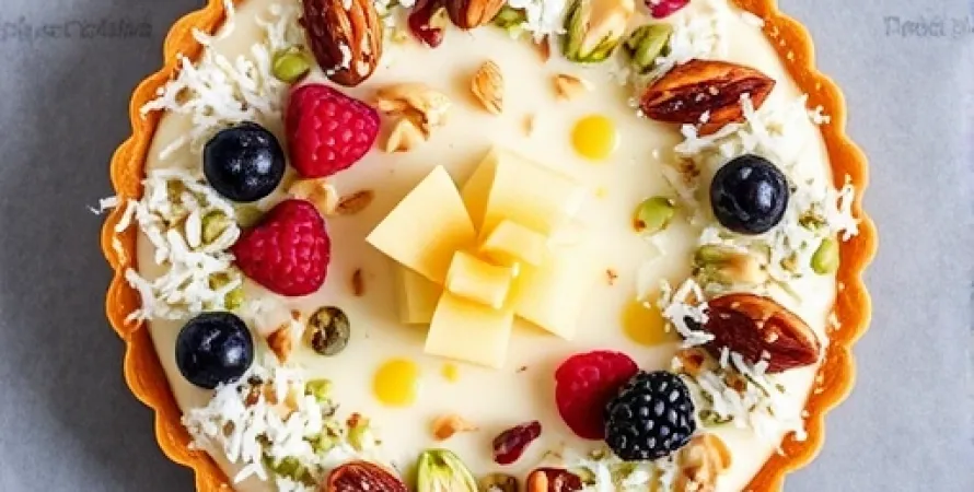Tarte aux fruits secs
