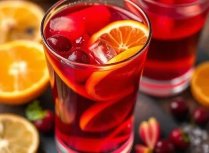 Sangria Rouge de la Saint-Sylvestre