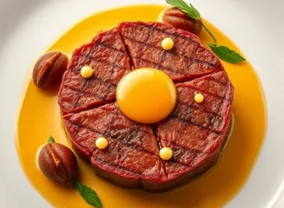 Steak ronde aux oignons