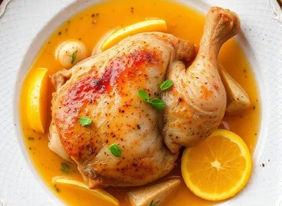 Poulet pané au coco