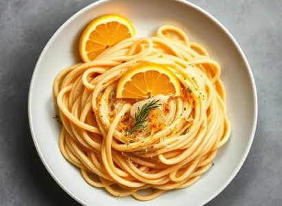 Linguine aux citrus