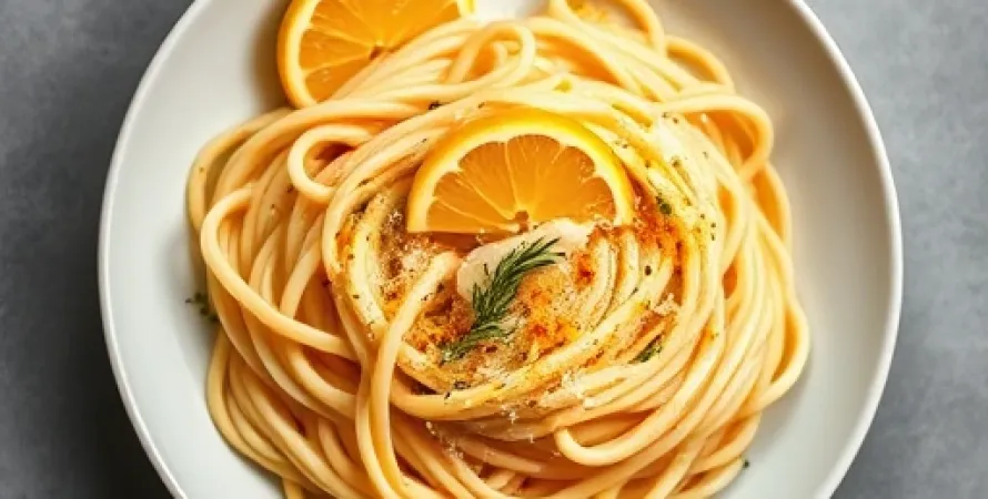Linguine aux citrus