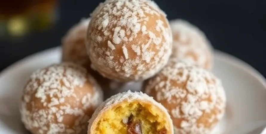 Boules au rhum et bourbon