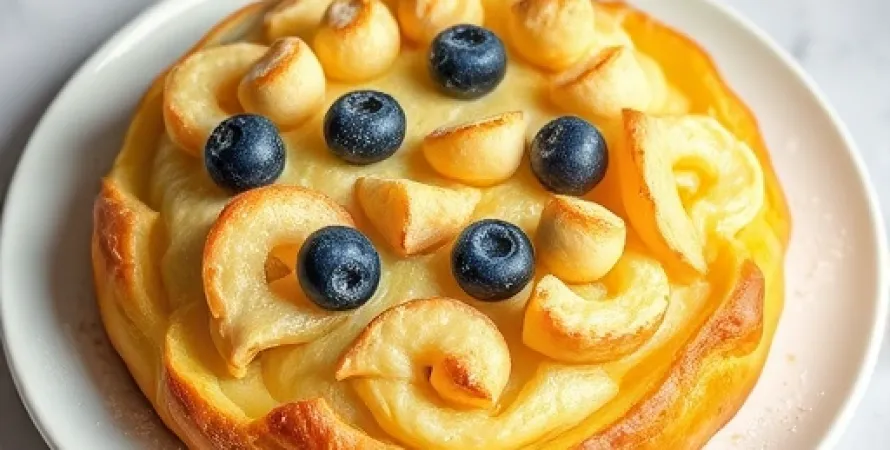 Pain aux patates douces et aux bleuets