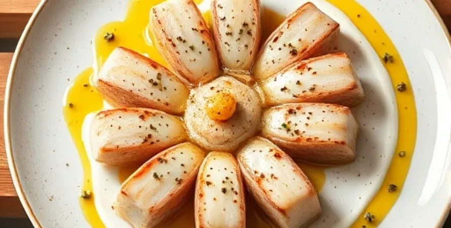 Salade d'asperges au persil