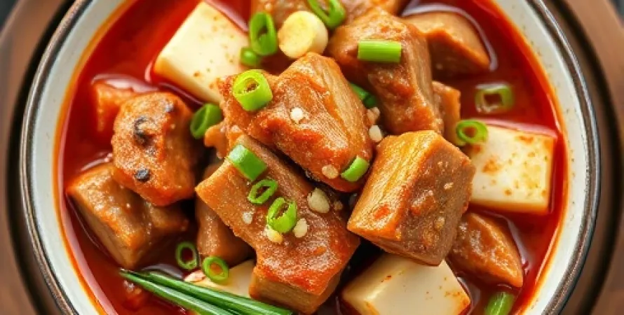 Potage Kimchee au Porc