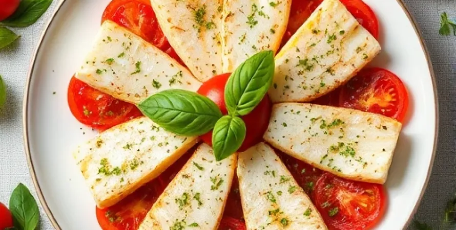 Filets de poisson au tomate et herbes