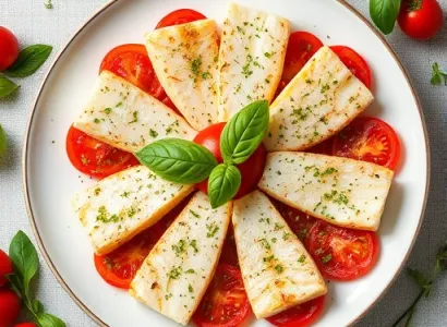 Filets de poisson au tomate et herbes