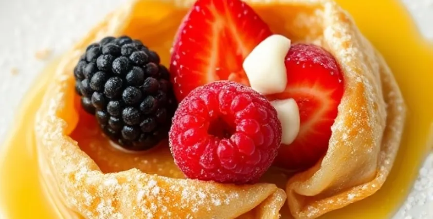 Dumplings de fruit