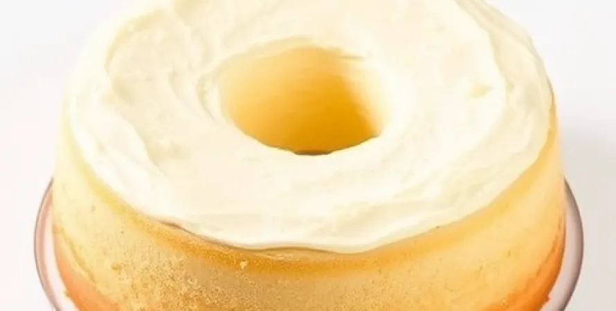 Gâteau d'ange à la vanille