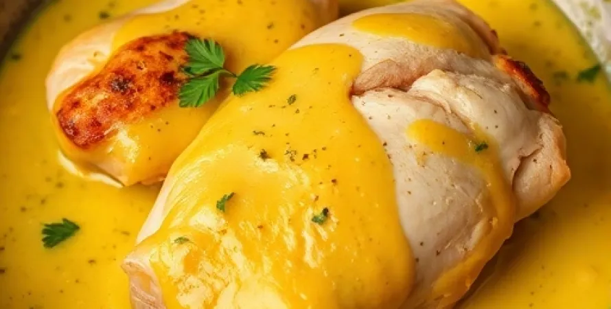 Poulet au moutarde