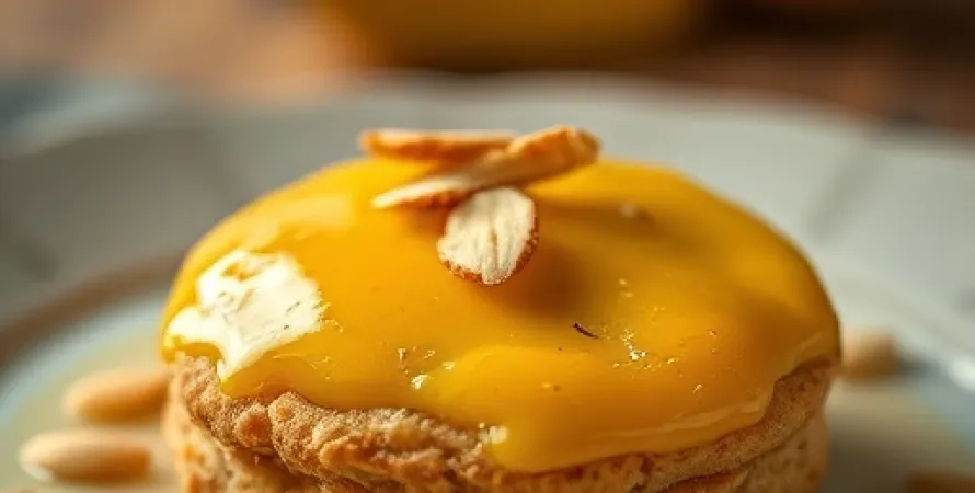 Biscuit à la mangue et au gingembre