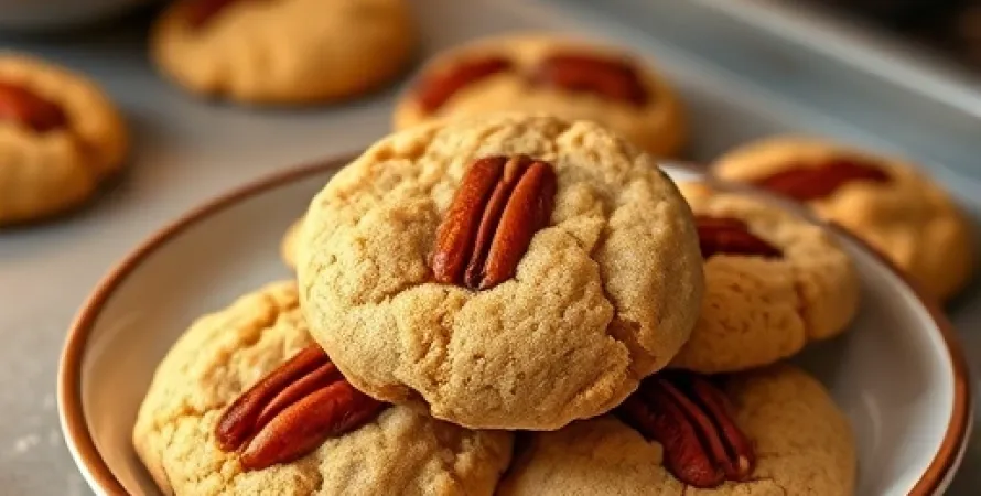 Sablés au beurre de pecan