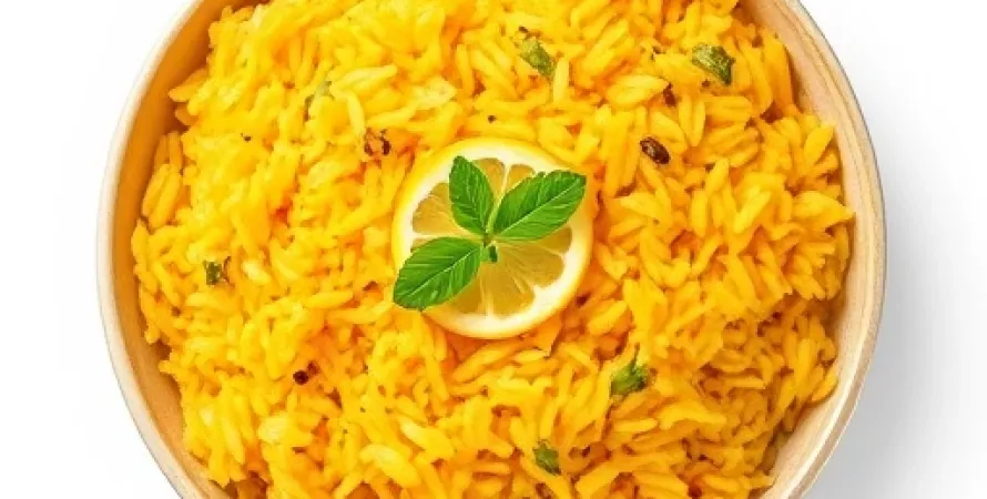 Riz jaune indonésien
