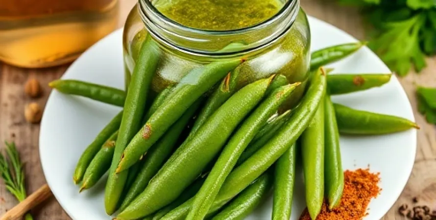 Haricots Verts au Pickle