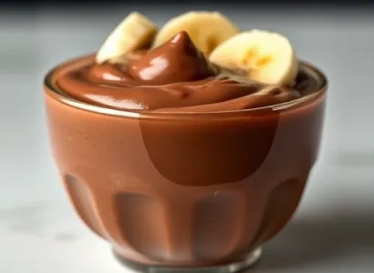 Pudding au chocolat lisse