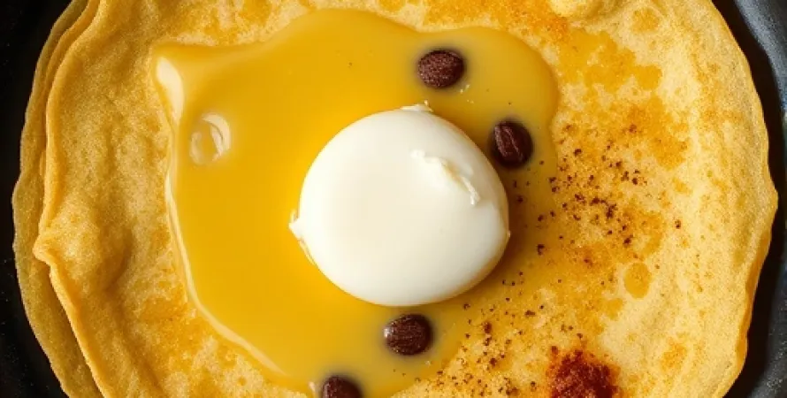 Crêpes de citrouille sans gluten