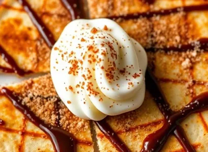 Dessert Quesadillas au Chocolat