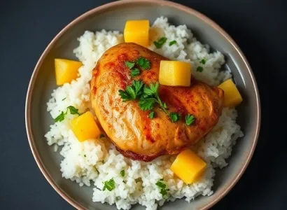 Poulet à l'ananas