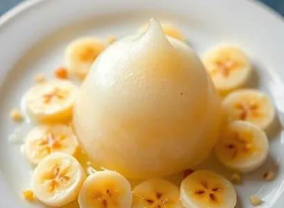 Glace aux Bananes Caramelisées
