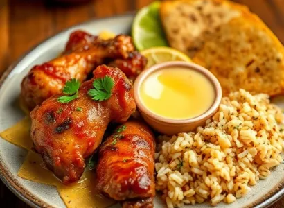 Poulet Fajitas Riz