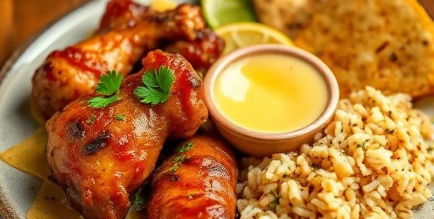 Poulet Fajitas Riz