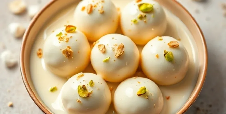 Boules de lait au pistache