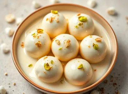 Boules de lait au pistache
