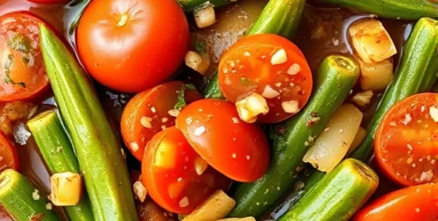 Okra aux tomates