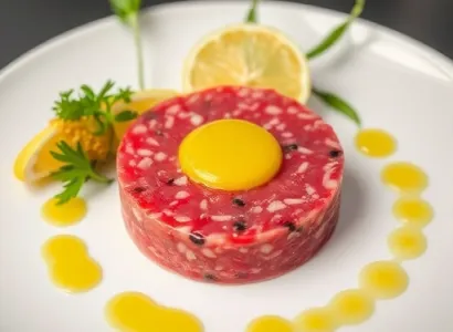 Tartare de thon au gingembre