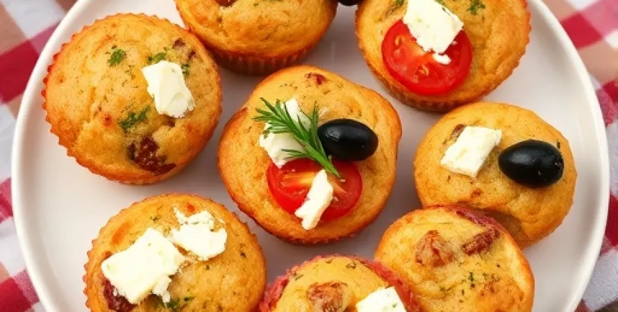 Muffins de pique-nique savoury