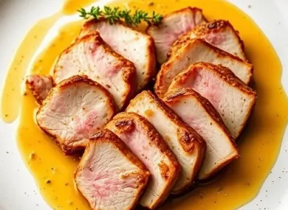 Côtes de porc au vinaigre balsamique