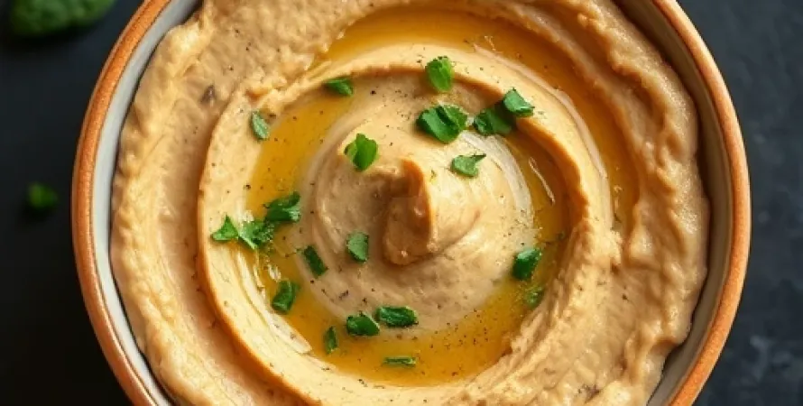 Hummus au beurre de arachide
