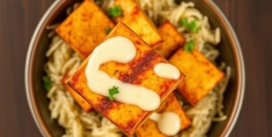 Tofu au tandoori