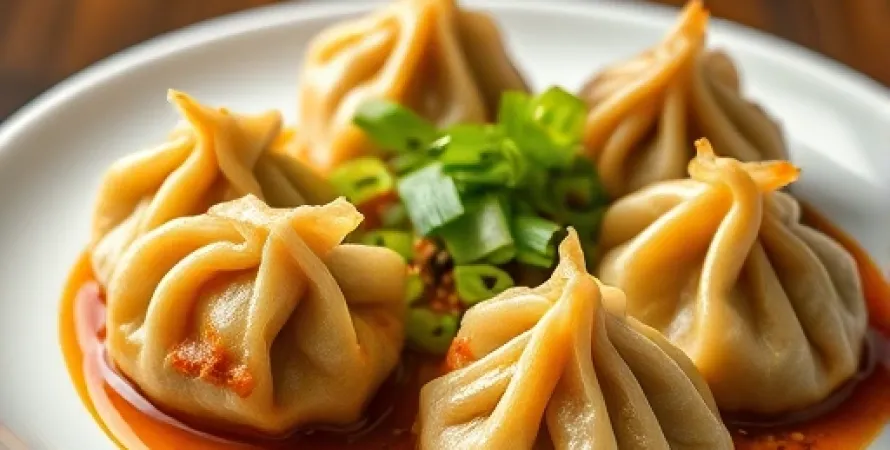 Dumplings de boeuf au curry