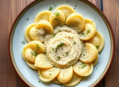 Pâtes à la crème de courgettes
