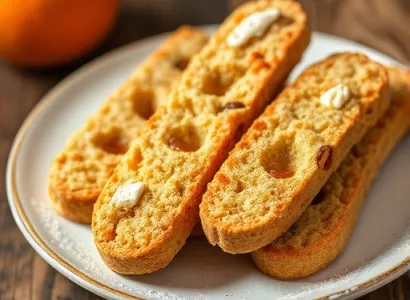 Biscotti aux amandes et à l'orange