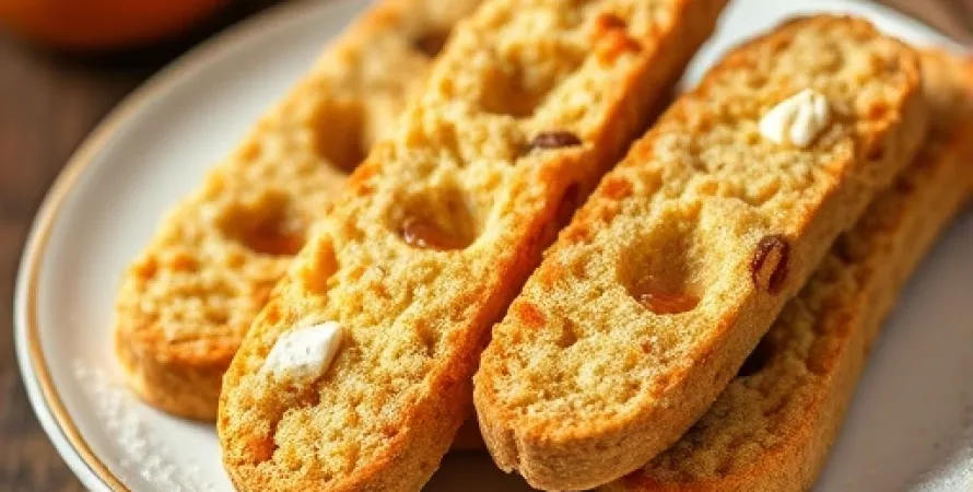 Biscotti aux amandes et à l'orange