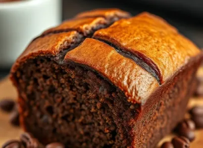 Pain au café et au chocolat