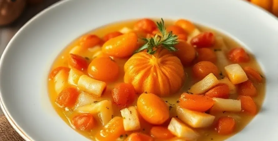 Courge aux haricots