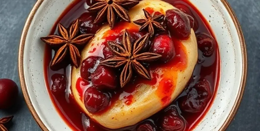 Sauce aux Cranberries et Badiane